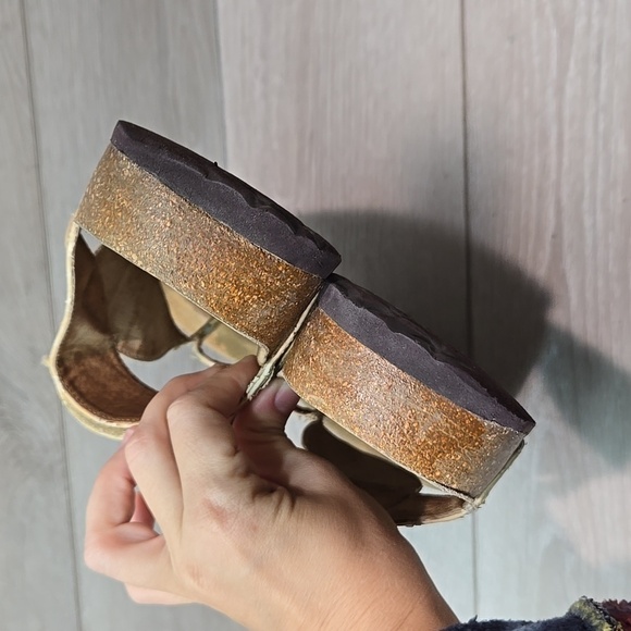 Betula By Birkenstock Women Thong Leather Sandals Flats shoes sz 40/9 Regular - Picture 8 of 14